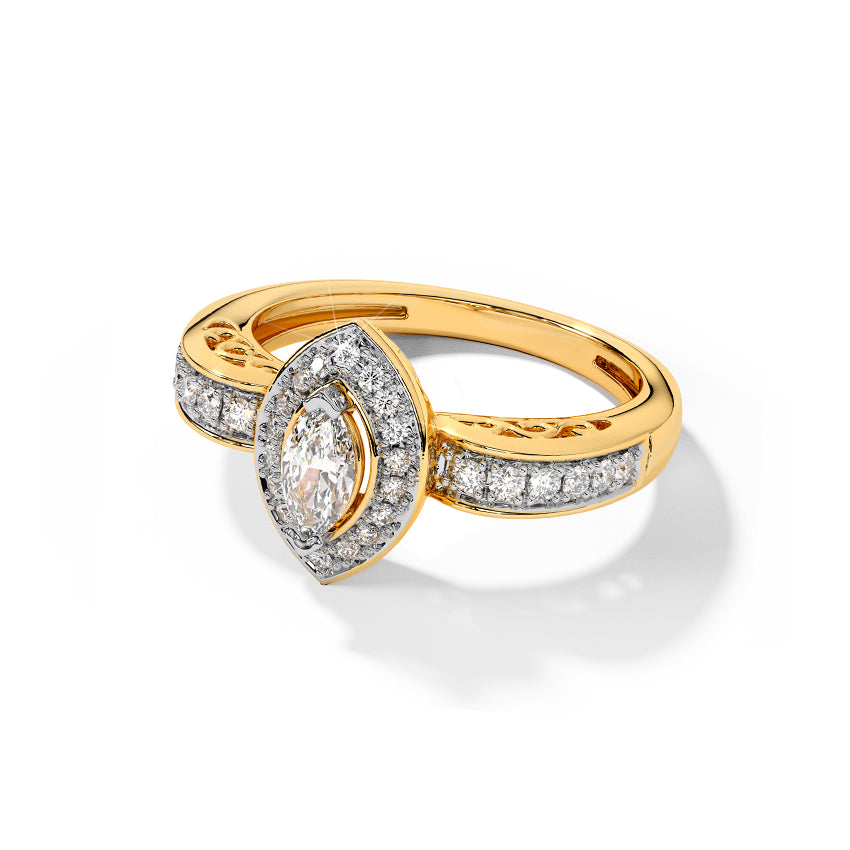 Pearl Solitaire Ring