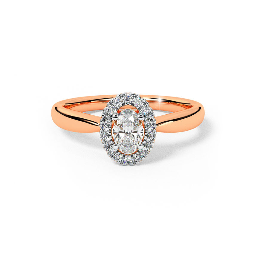 Orb Diamond Solitaire Ring