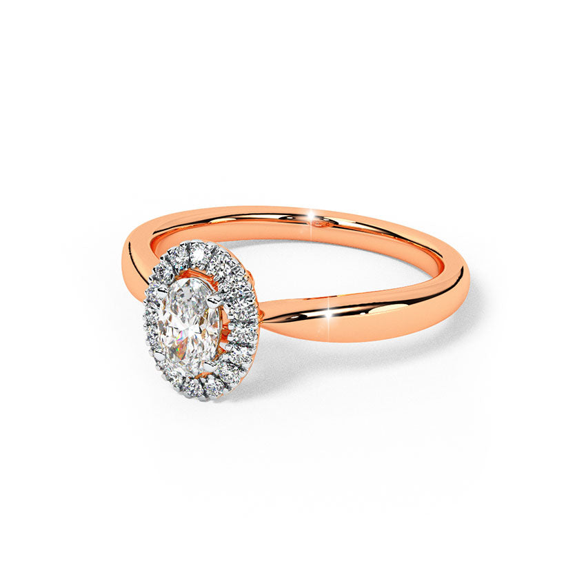 Orb Diamond Solitaire Ring