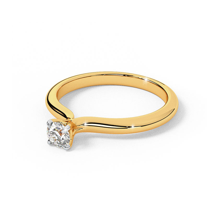 Seventy Solitaire Ring