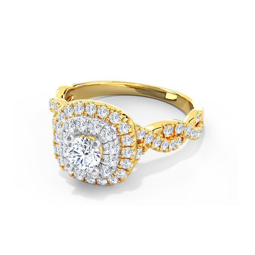 Oliver Glitter Solitaire Ring