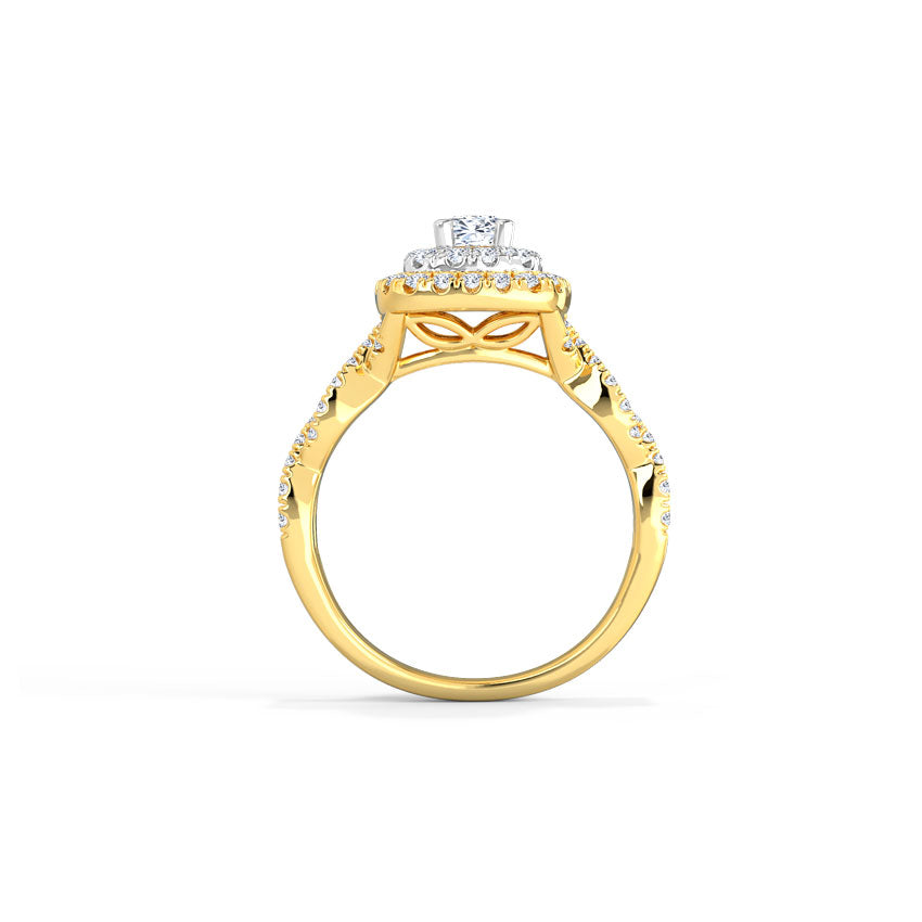 Oliver Glitter Solitaire Ring