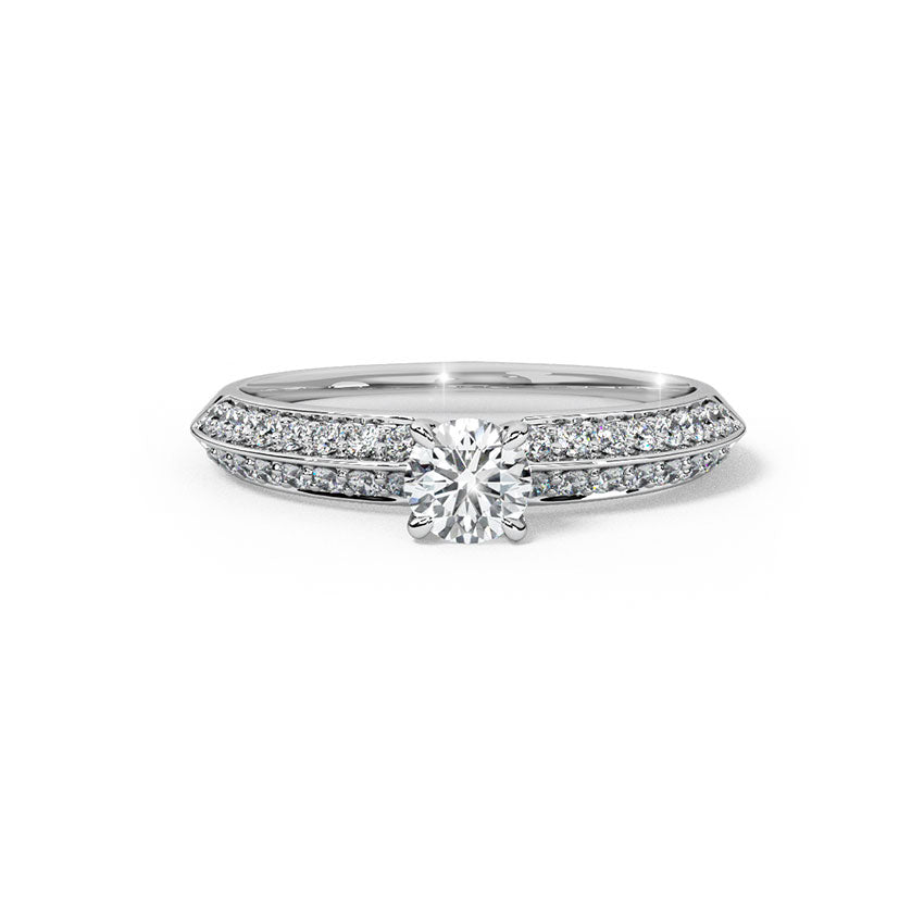 Tiny Solitaire Ring