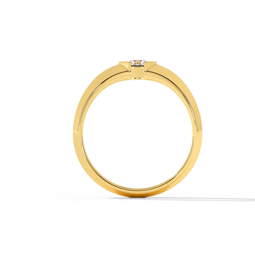 Mace Solitaire Ring for Men