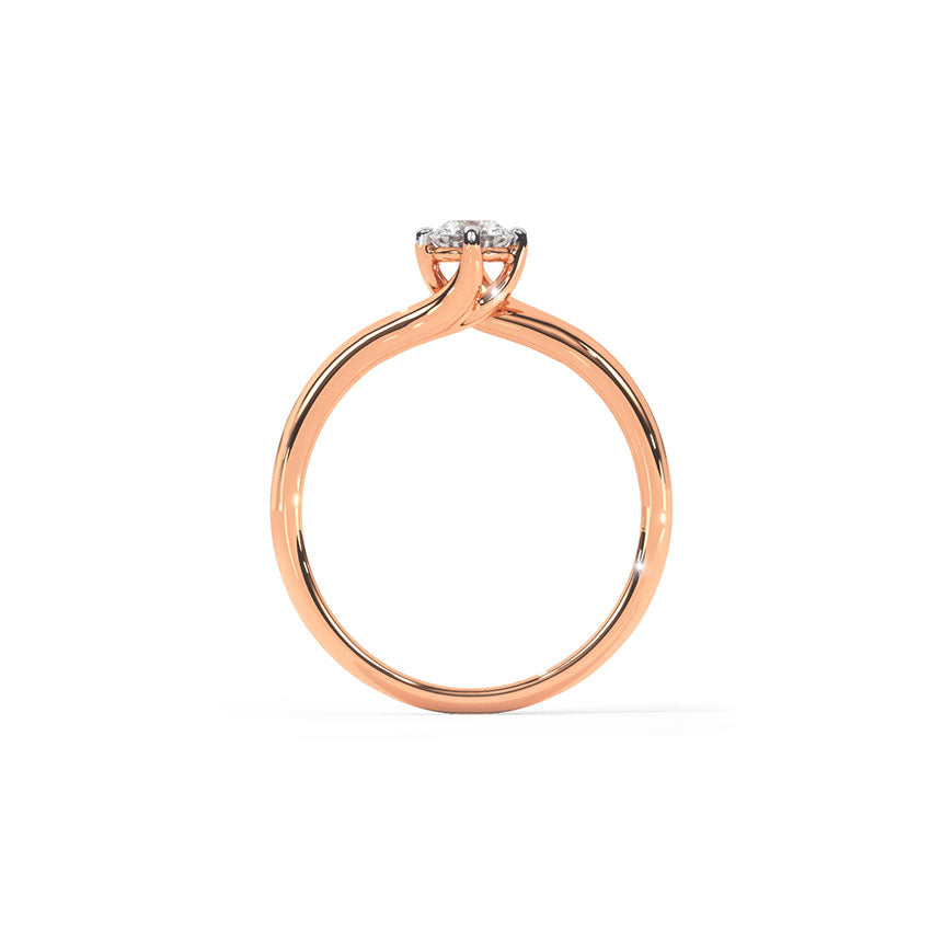 Muddy Solitaire Ring