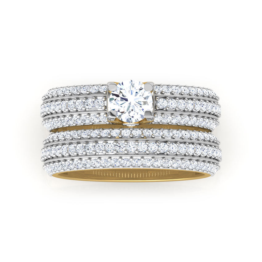 Radiance Solitaire Bridal Ring Set