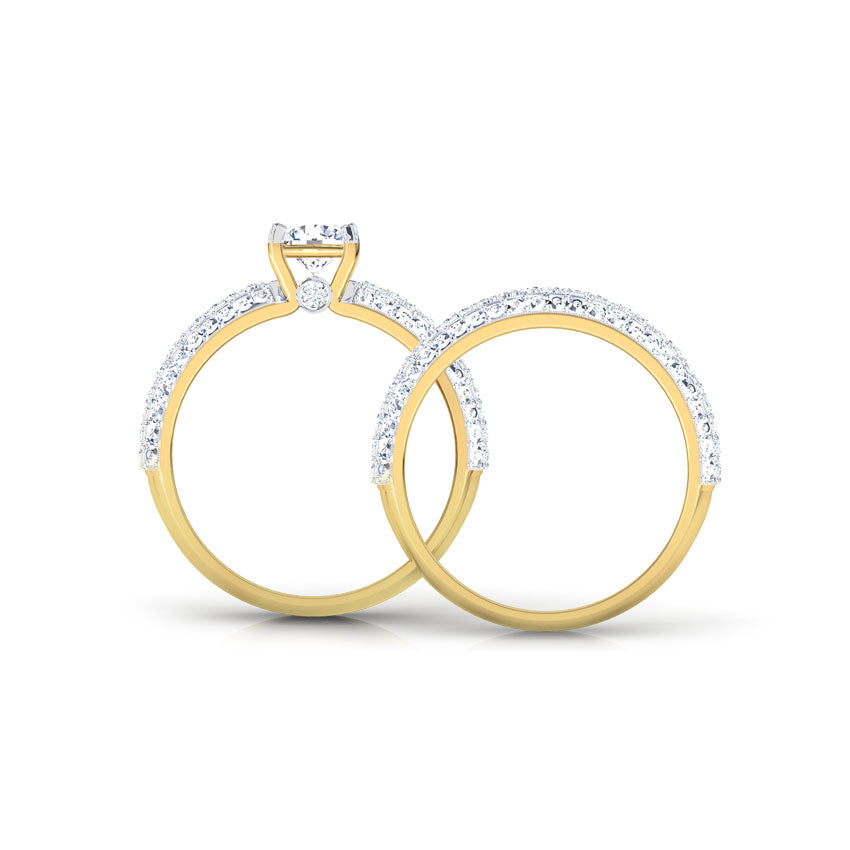 Radiance Solitaire Bridal Ring Set