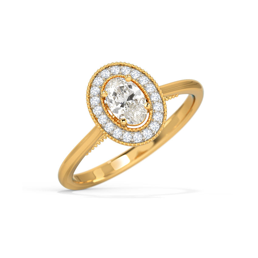 Oscar Solitaire Ring