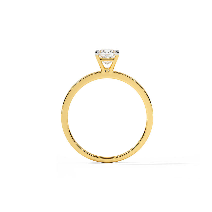 Glow Princess Solitaire Ring