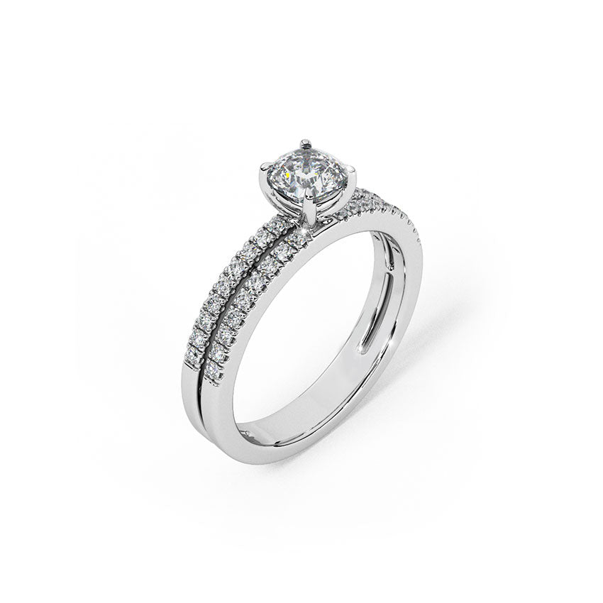 Cuzco Diamond Solitaire Ring