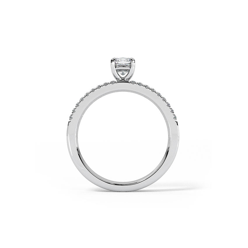 Cuzco Diamond Solitaire Ring
