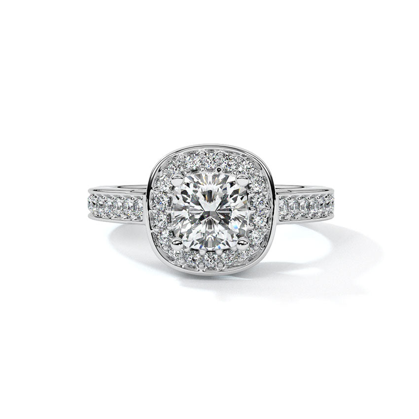 Halo Diamond Ring