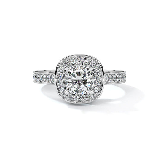 Halo Diamond Ring