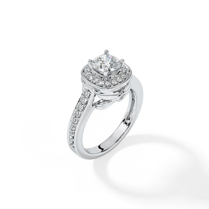 Halo Diamond Ring