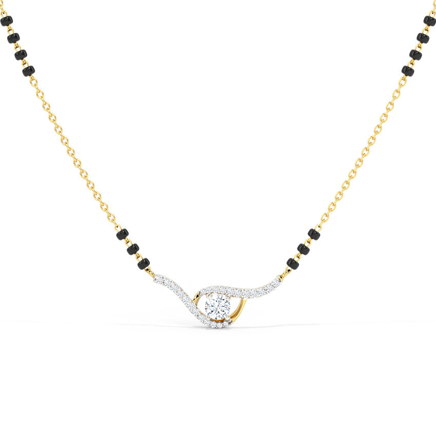 Misha Solitaire Mangalsutra