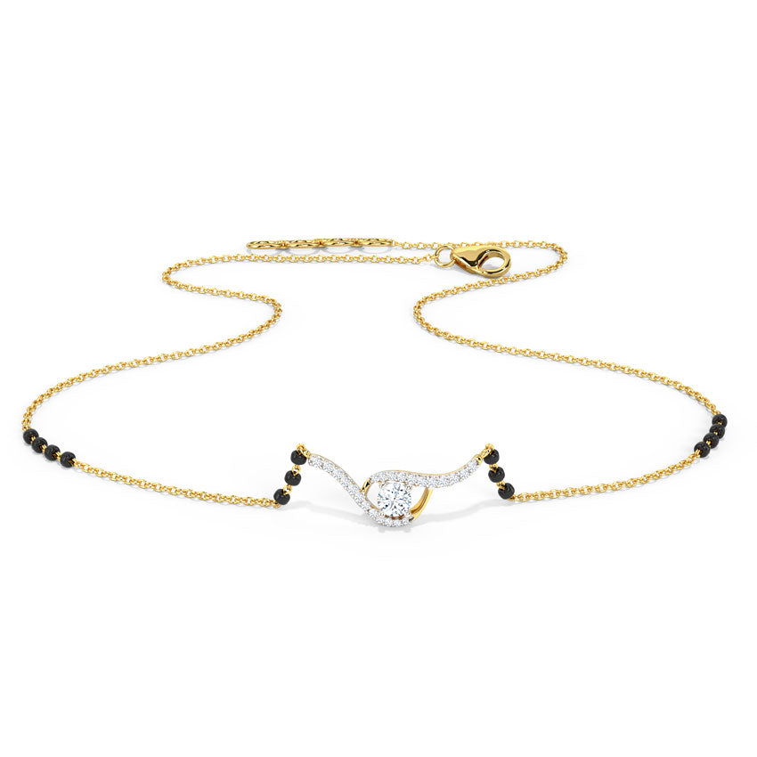 Misha Solitaire Mangalsutra