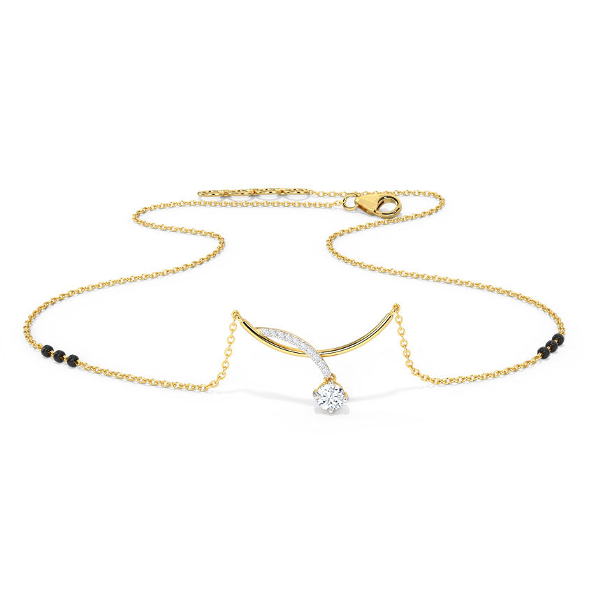 Sara Solitaire Mangalsutra