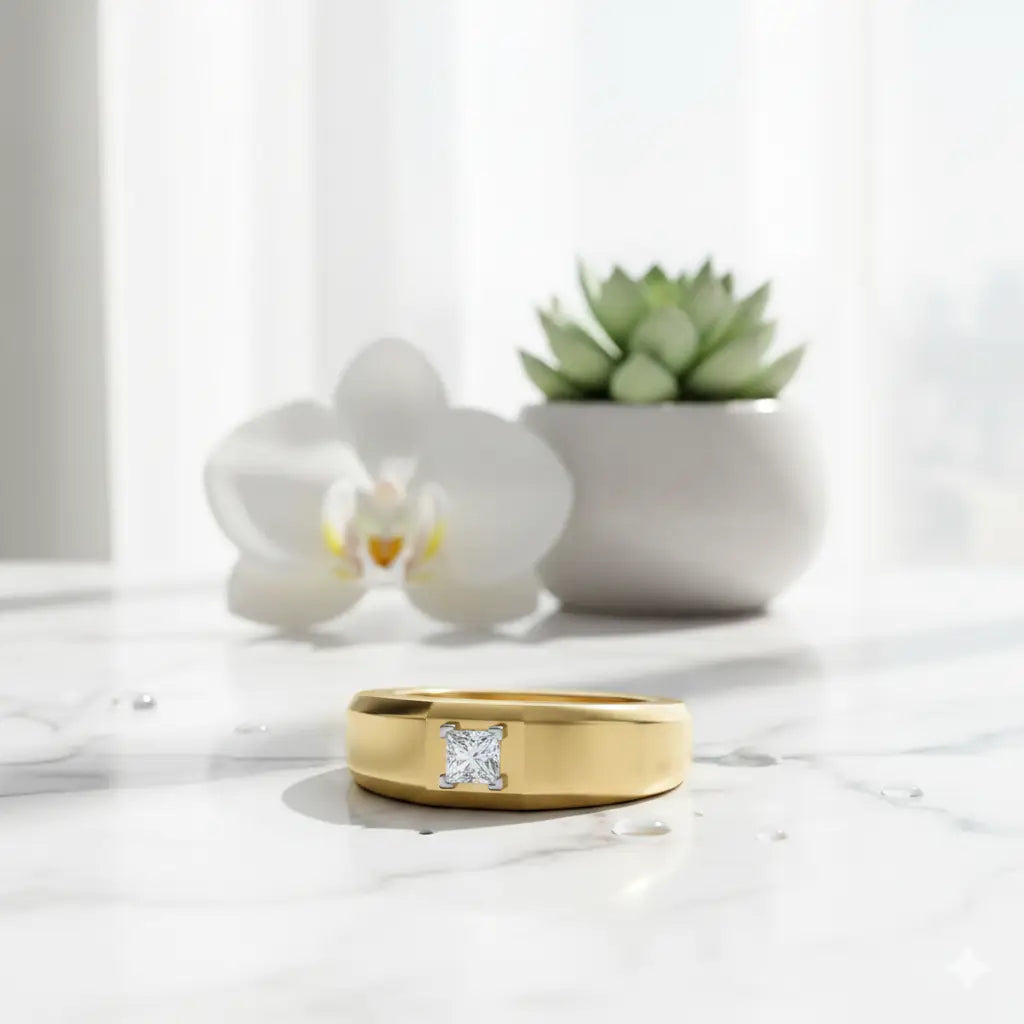 Alexander Solitaire Band for Men