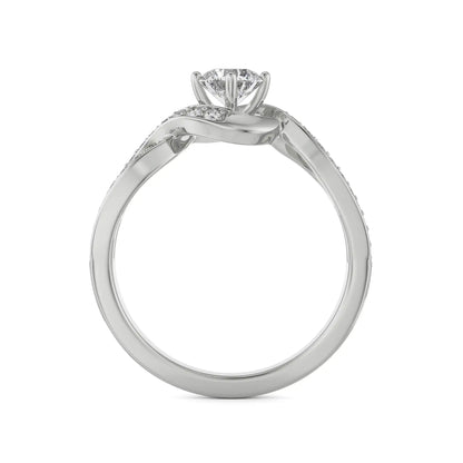 Infinity Circular Lab Grown Radiant Ring