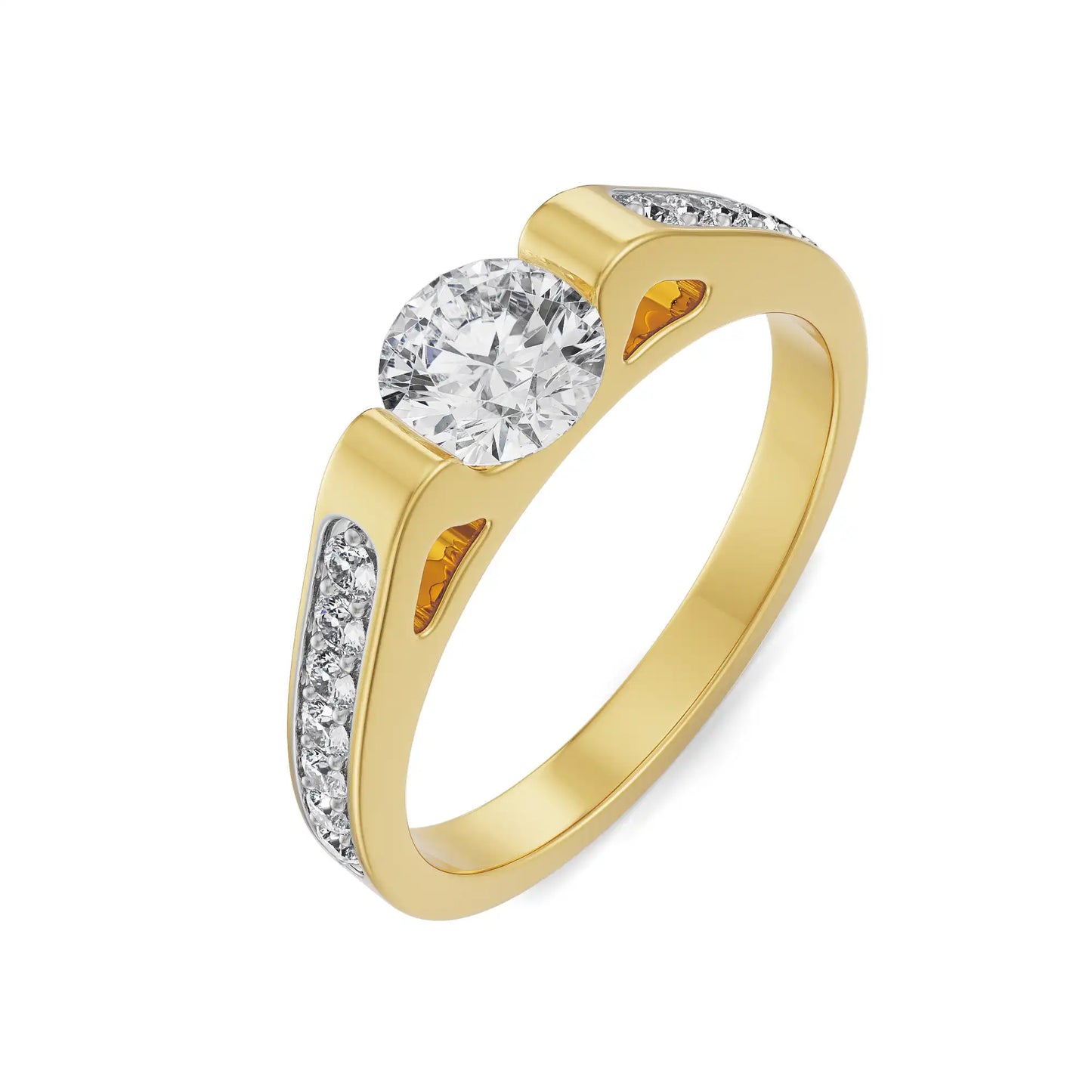 Samantha Signature Engagement Band