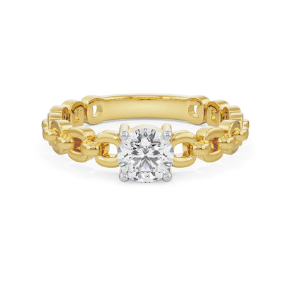 Chain Signature Lab Grown Brilliant Ring