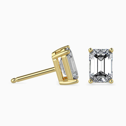 Emerald Lab Grown Luxe Signature Studs