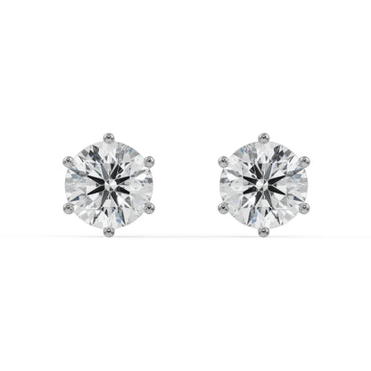 3 ct Versatile Lab Grown Luxe Signature Studs