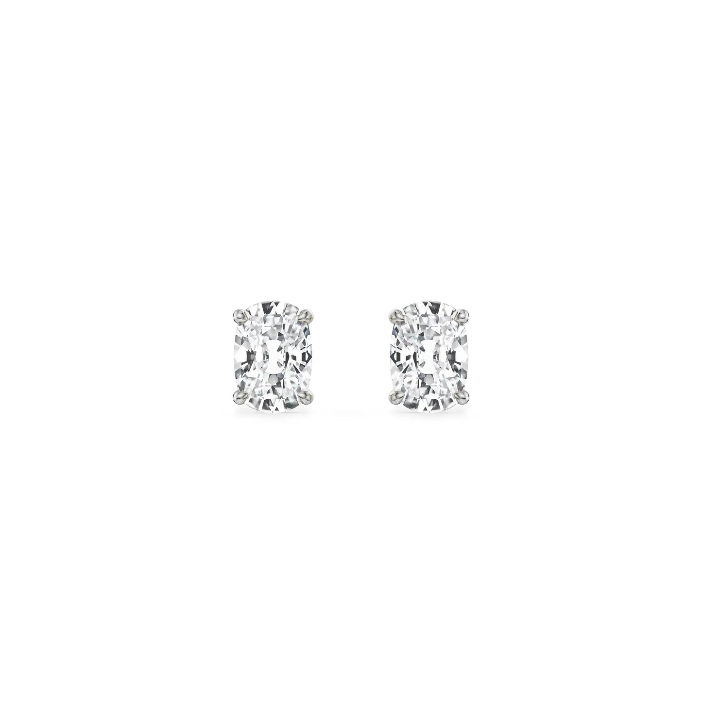 0.5 CT Enchanting Cushion Lab Grown Luxe Stud