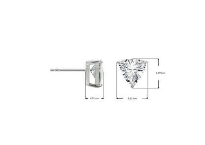 0.5 CT Trillion Lab Grown Luxe Stud