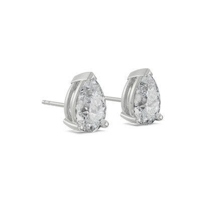 2 ct Iconic Pear Lab Grown Brilliant Studs
