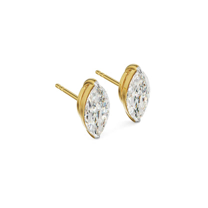0.5 CT Marquise Lab Grown Luxe Stud