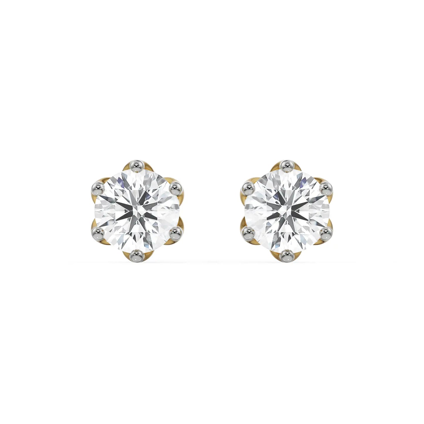 Timeless Elegance Lab Grown Diamond Ear Stud