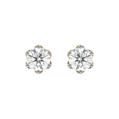 Timeless Elegance Lab Grown Diamond Ear Stud