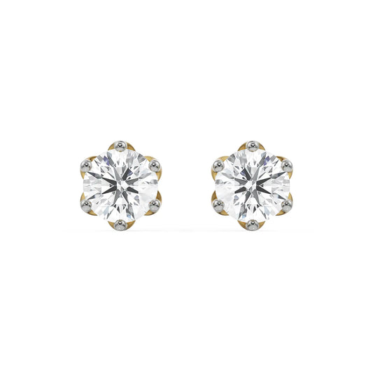 Timeless Elegance Lab Grown Diamond Ear Stud