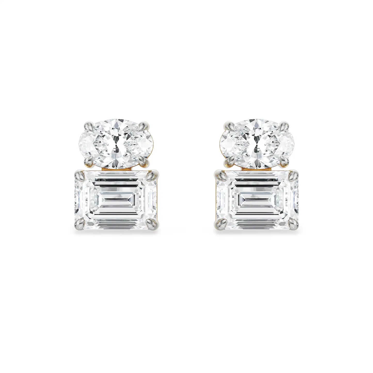 Divine Duo Lab Grown Brilliant Ear Studs