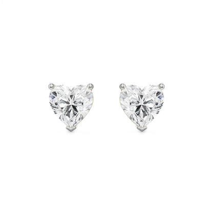 1 CT Sweetheart Lab Grown Brilliant Stud