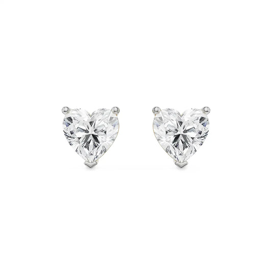 1 CT Sweetheart Lab Grown Brilliant Stud