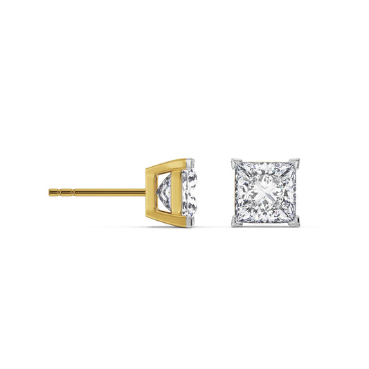 Timeless Square Radiant Studs