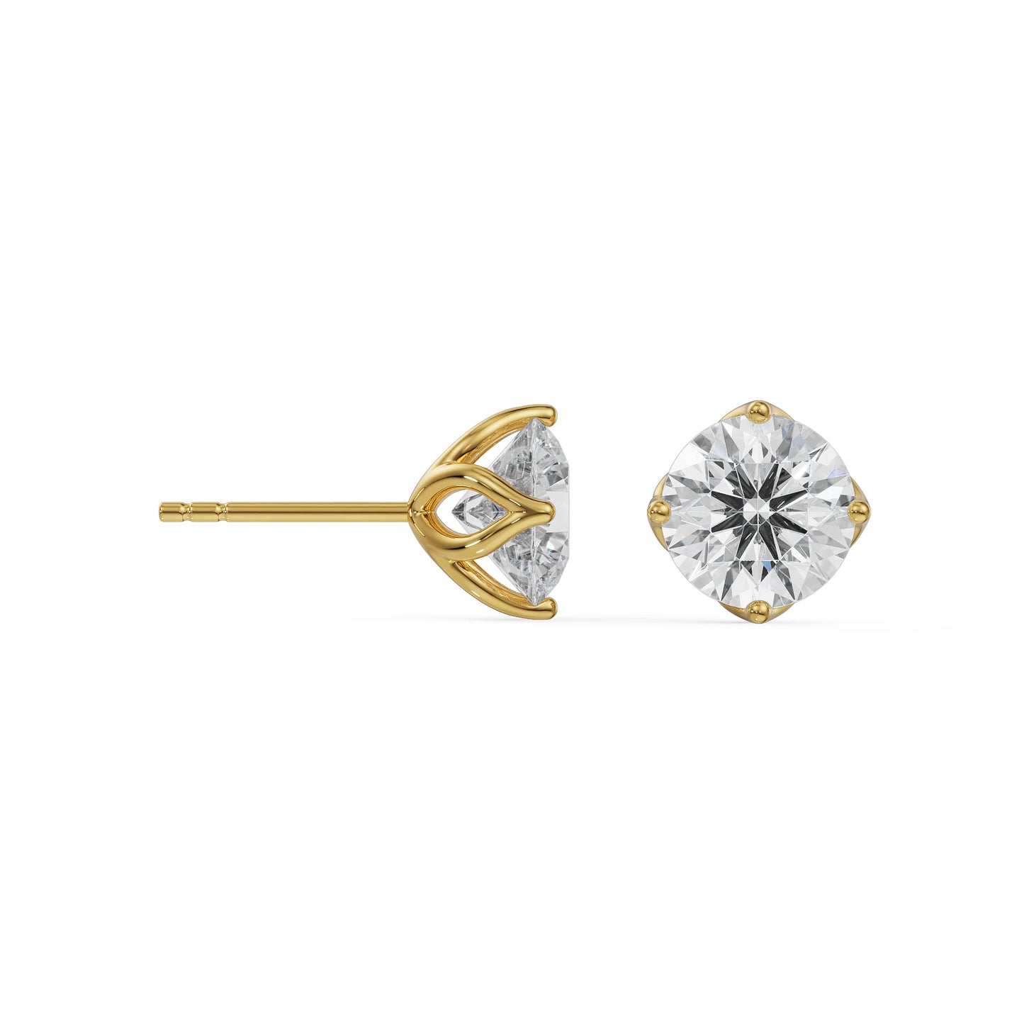 1 CT Timeless Lab Grown Brilliant Iconic Studs