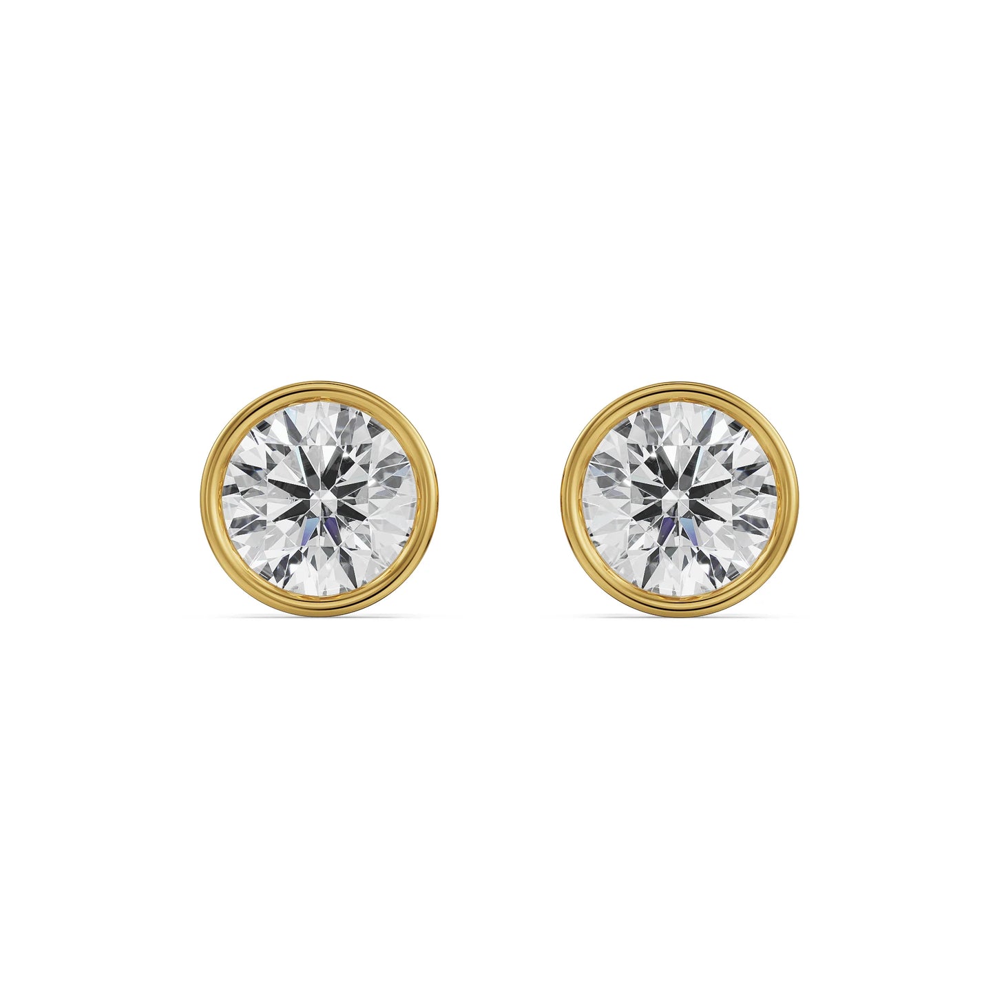 0.5 CT Timeless Frame Lab Grown Diamond Solitaire Studs