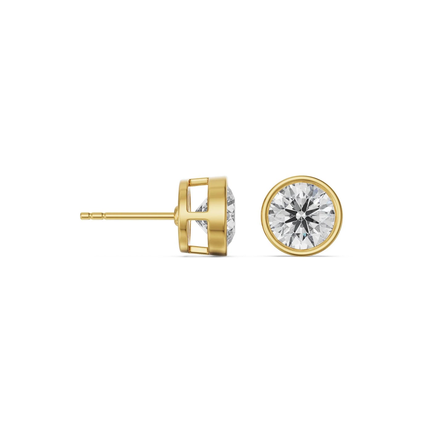 0.5 CT Timeless Frame Lab Grown Diamond Solitaire Studs