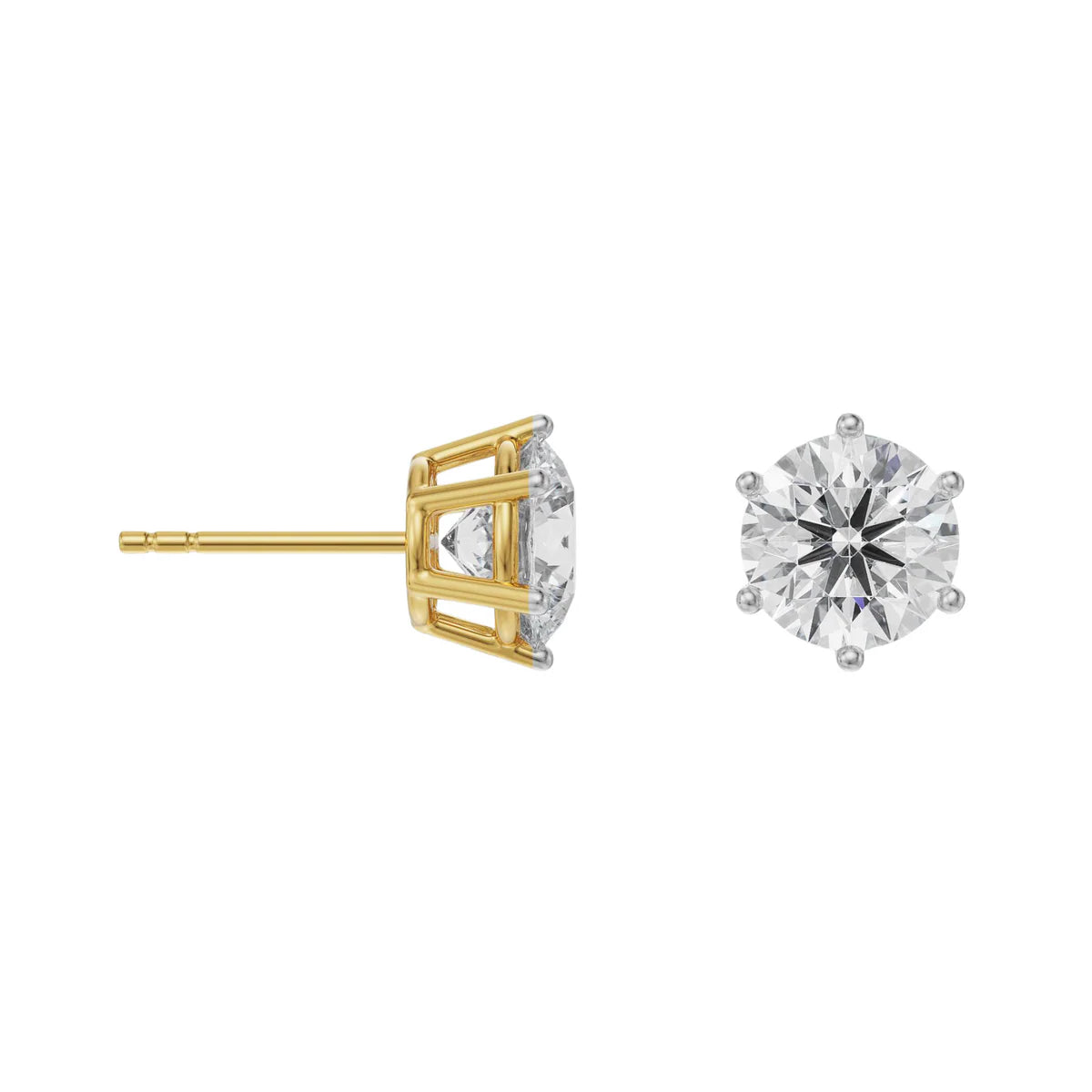 1.5 ct Versatile Lab Grown Brilliant Iconic Studs