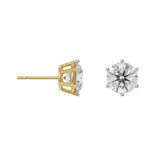 1.5 ct Versatile Lab Grown Brilliant Iconic Studs