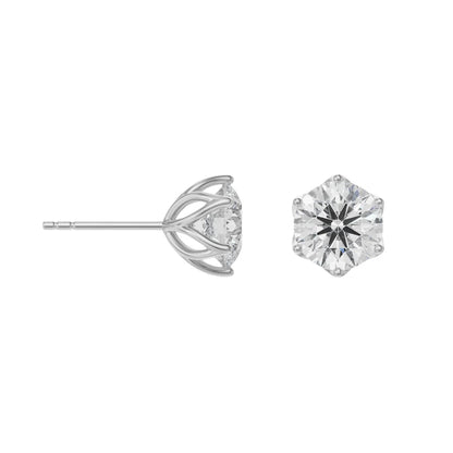 1.5 ct Petal Lab Grown Brilliant Signature Studs