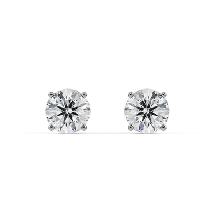 1 CT Heritage Circular Diamond Studs