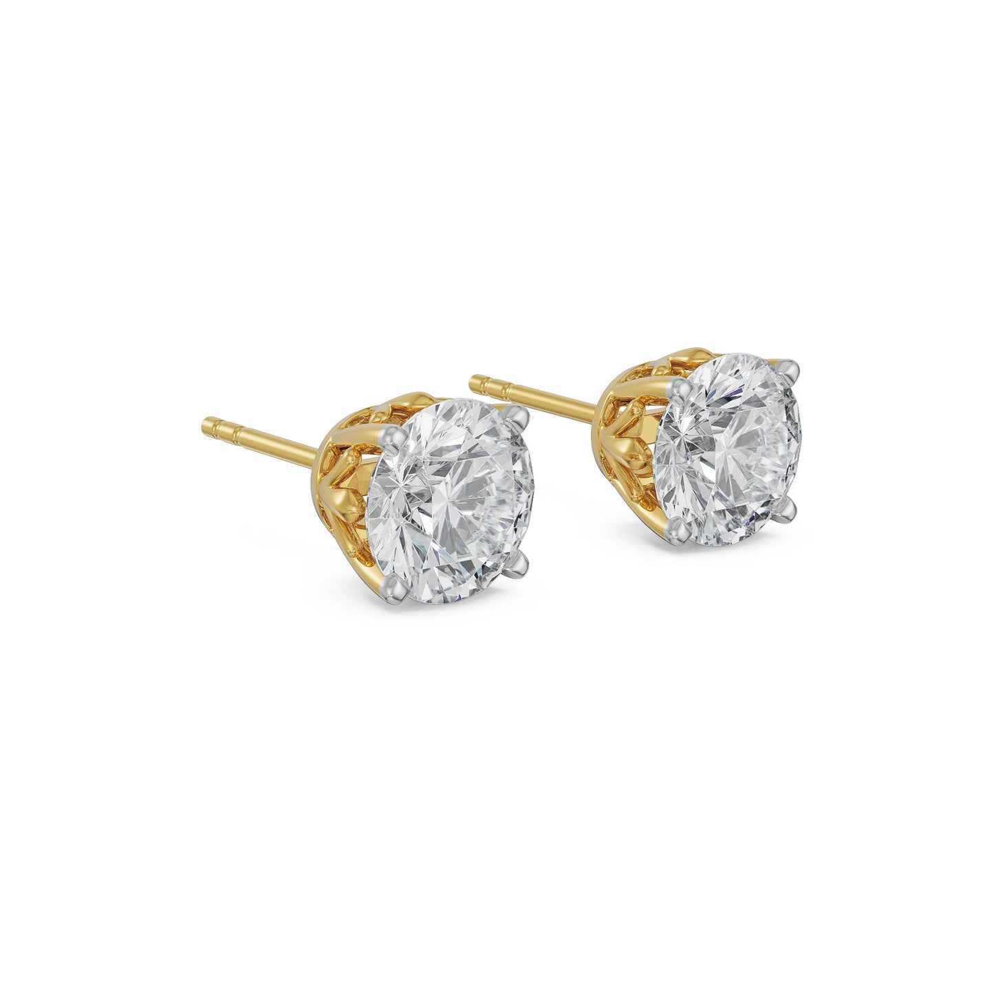 1.5 ct Heritage Circular Diamond Studs