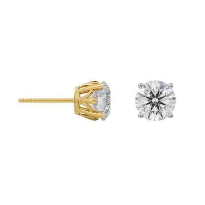 1.5 ct Heritage Circular Diamond Studs