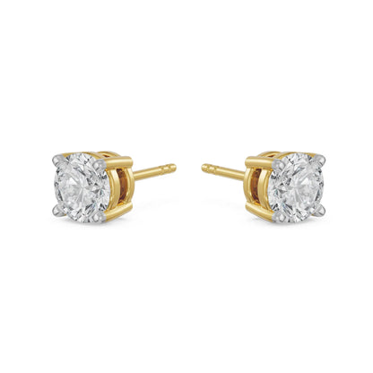 1.5 ct Stunning Lab Grown Radiant Stud