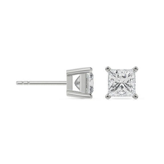 1 CT Timeless Princess Lab Grown Luxe Iconic Studs