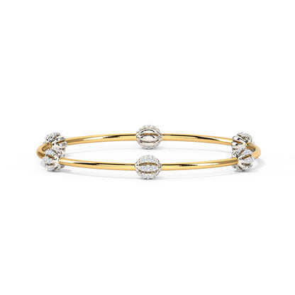 Illustrious Orb Diamond Bangle